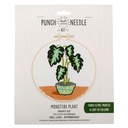 Monstera Plant Punch Needle Kit