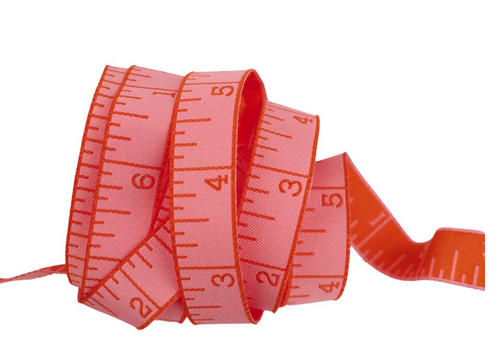 Measure Twice 5/8" Ribbon Peach Cobbler