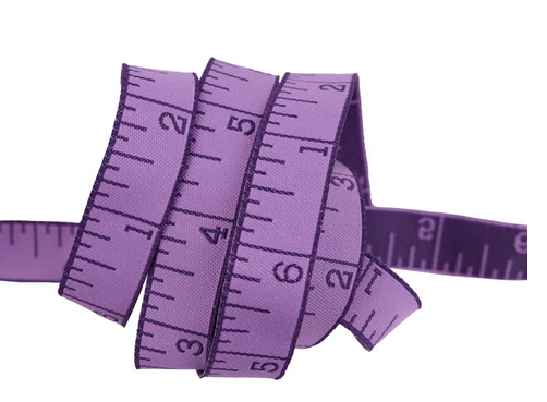 Measure Twice 5/8" Ribbon Foxglove