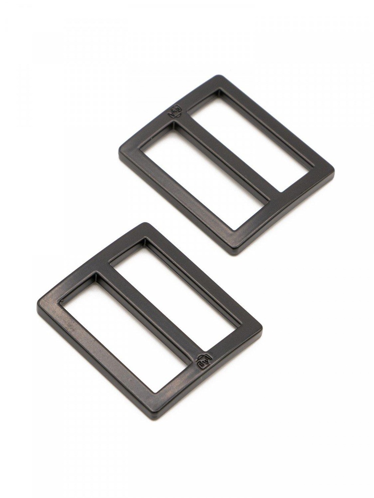 Black Slider Buckle (1")