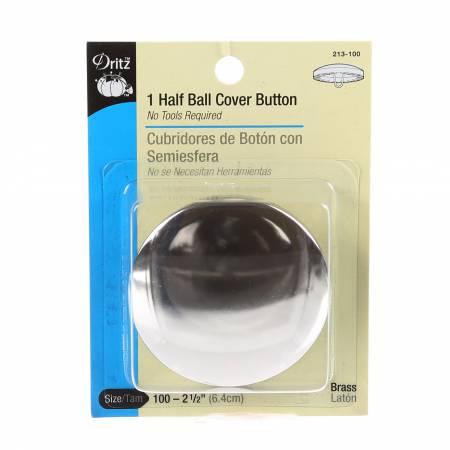 Half Ball Cover Button (2 1/2"