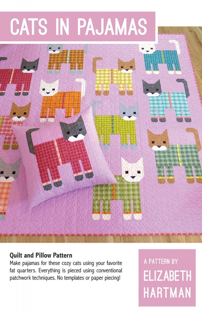 Cats in Pajamas Pattern