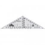 Creative Grids 120 Degree Triangle Ruler (6.5" x 21.5")