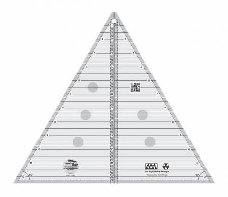 Creative Grids 60 Degree Triangle (12.5" Ruler)