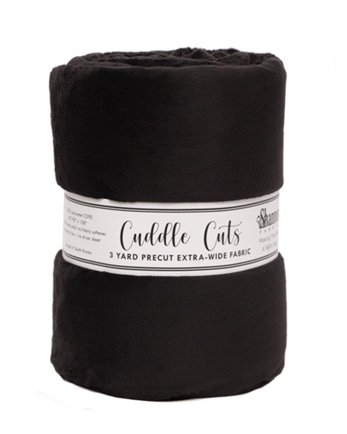 Black 90" wide 3 yd Cuddle Cut