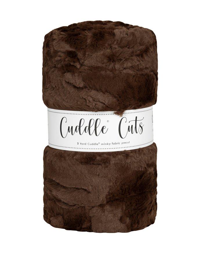 Hide Chocolate 2yd Luxe Cuddle Cut