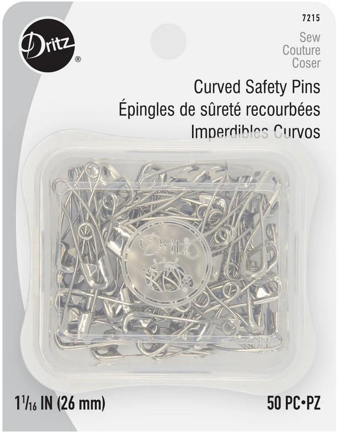 Curved Safety Pin (1 1/16")