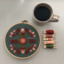 Evermore Red Embroidery Kit