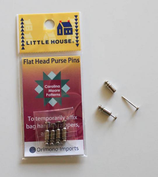 Flat Head Purse Pins