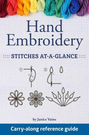 Hand Embroidery Stitches at-a-Glance