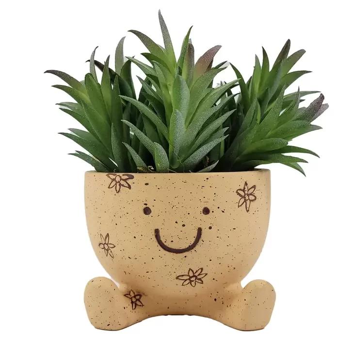 Happy Legs Succulent Planter