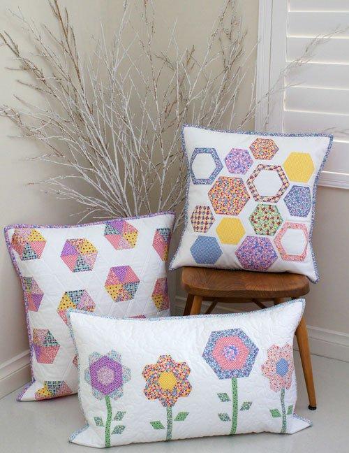 Hexology Cushion Trio Pattern