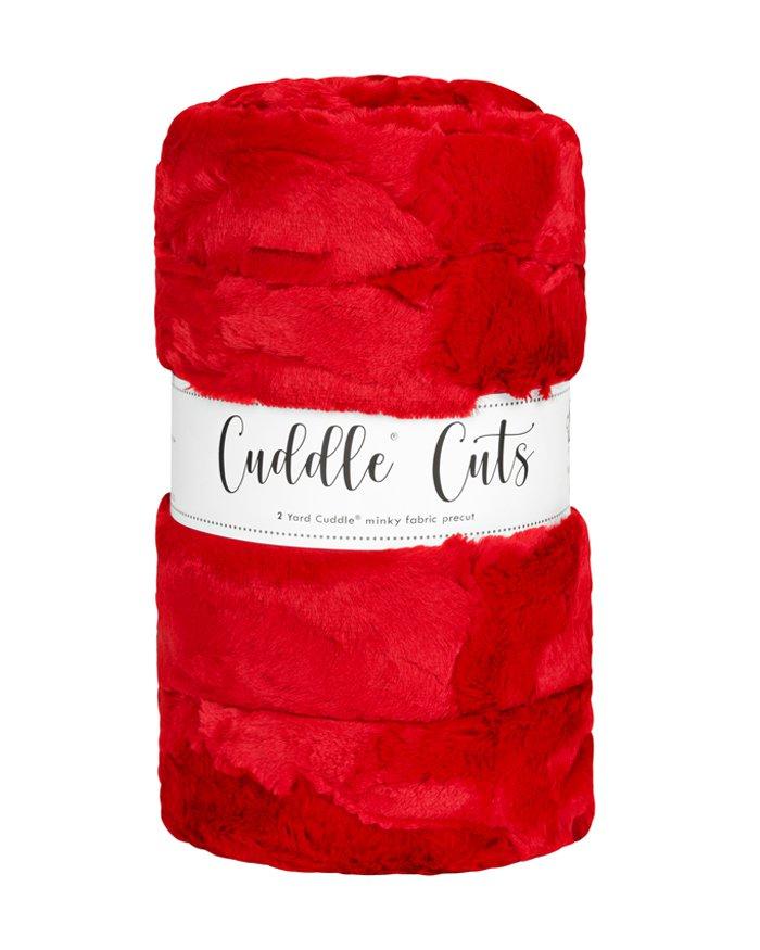 Hide Cardinal 2yd Luxe Cuddle Cut