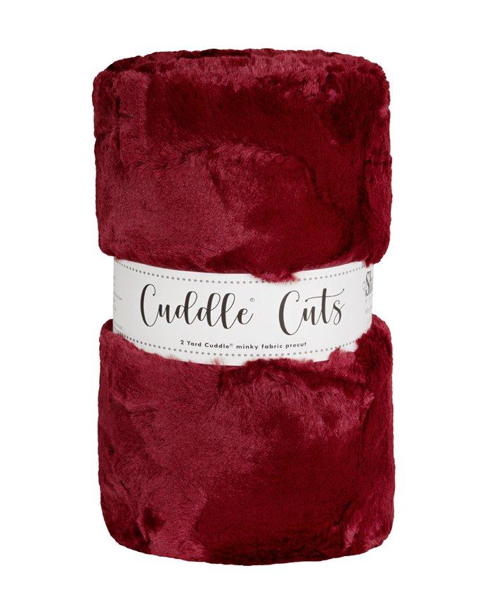 Hide Merlot 2 yd Luxe Cuddle Cut