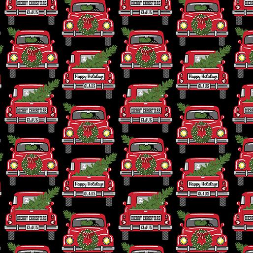 Jolly Red Trucks Black