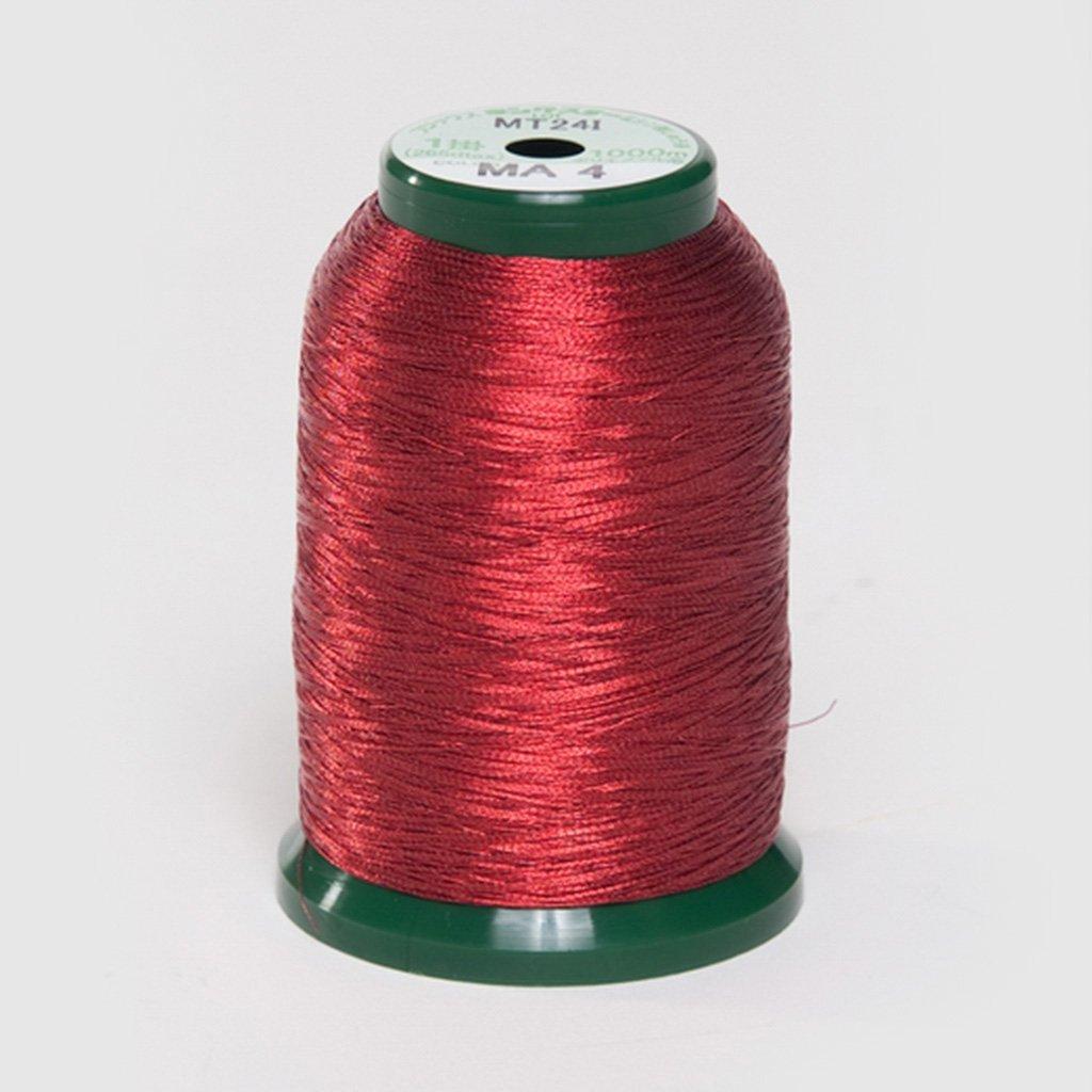 KingStar Metallic Thread Red MA 4