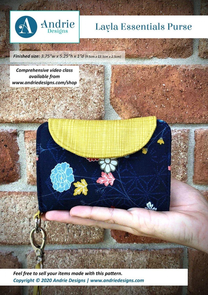 Layla Essentials Purse Pattern