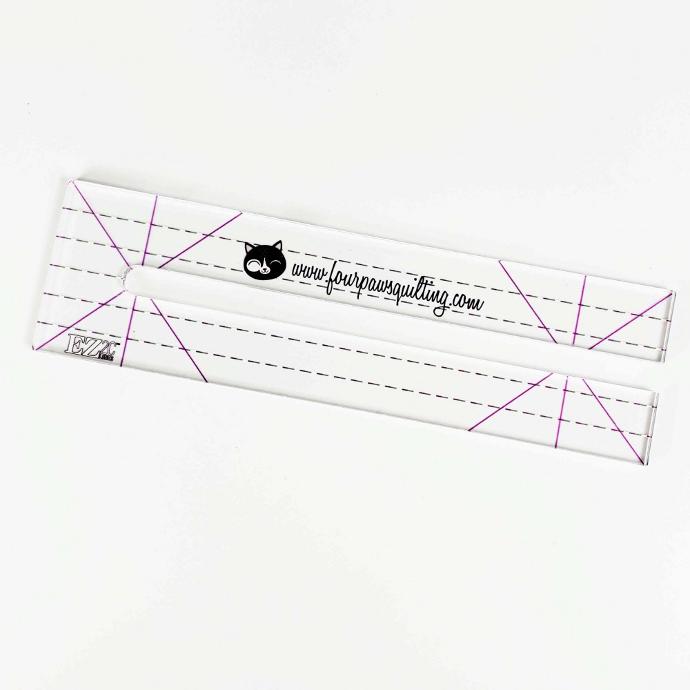 Line Tamer Template 1/2" Long Arm Ruler