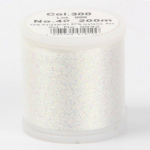 Madeira Metallic Opal White 300