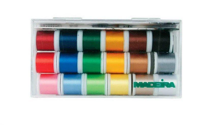 Madeira Polyneon Thread 18 Spool Collection