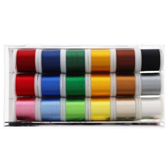 Madeira Rayon Thread 18 Spool Collection