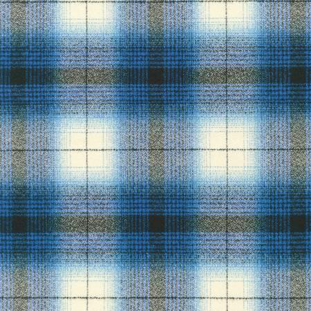 Mammoth Flannel Plaid Blue Jay