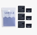 Mistakes Made Lesson Learned Woven Label