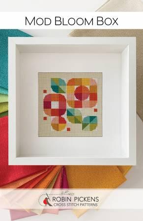 Mod Bloom Box Cross Stitch Pattern