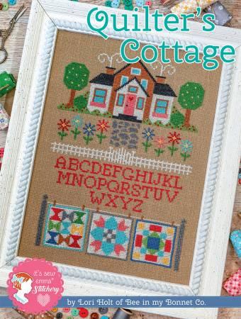 Quilters Cottage Cross Stitch Pattern