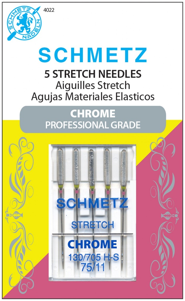 Schmetz Chrome Stretch Needles