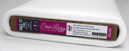 Sew Lazy Face It Firm Fusible Interfacing