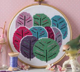 Spring Tree Cross Stitch Kit