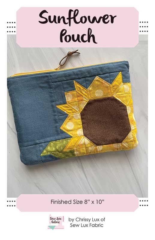 Sunflower Pouch Pattern