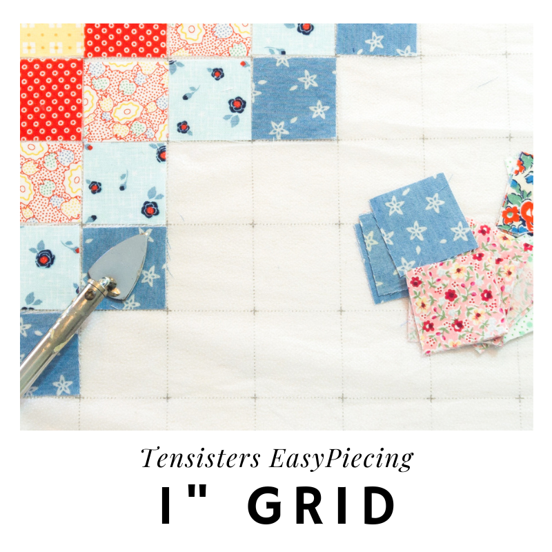 Tensisters EasyPiecing 1" Finished Grid