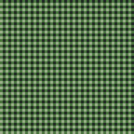 The Magic Of Christmas Plaid Green