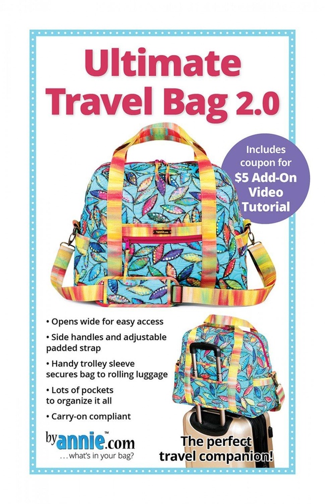 Ultimate Travel 2.0 Bag Pattern