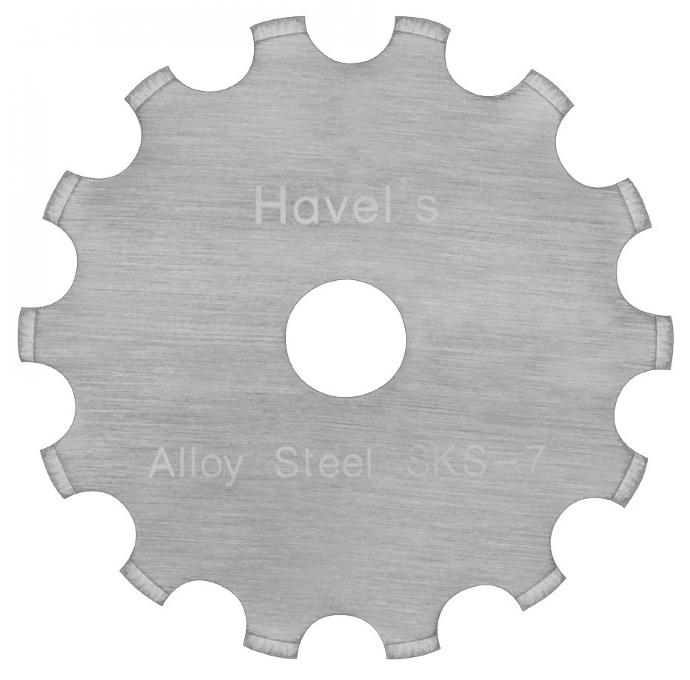 Wide Skip Rotary Blade