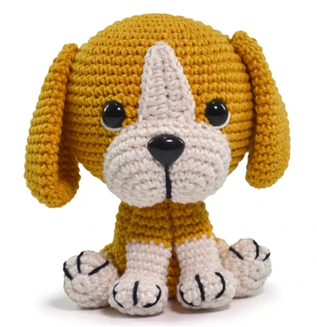 Beagle Amigurumi Kit