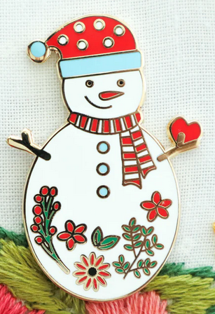 Snowman Needle Minder