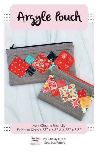 Argyle Pouch Pattern