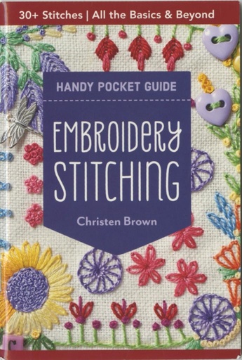 Embroidery Stitching Handy Pocket Guide