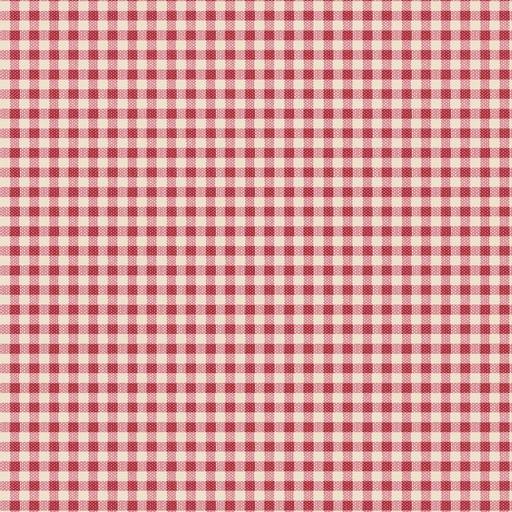 Tilda Creating Memories Gingham Red 160087