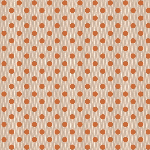 Tilda Creating Memories Polkadot Ginger 160078