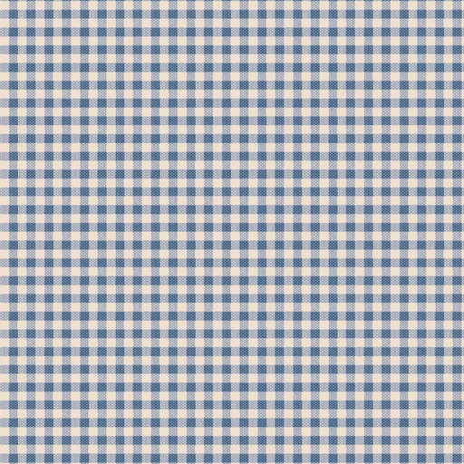 Tilda Creating Memories Gingham Blue 160073