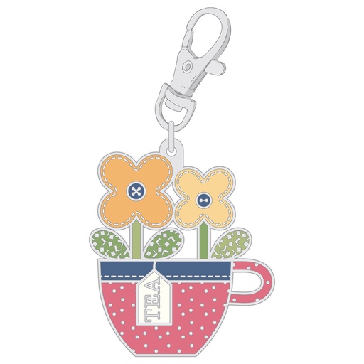 [ST-31085] Happy Teacup Charm