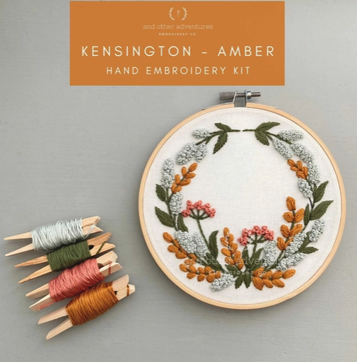 [4068WS] Kensington Amber Embroidery Kit