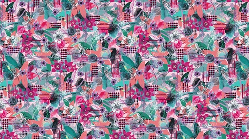 [22626-111] Artful Blooms Flamingo