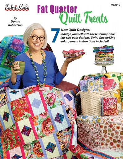 [032340] Fat Quarter Quilt Treats Book