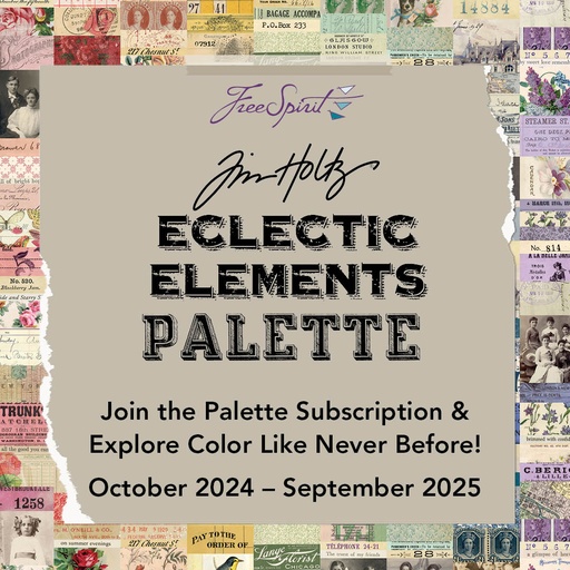 Tim Holtz Eclectic Elements Palette Subscription