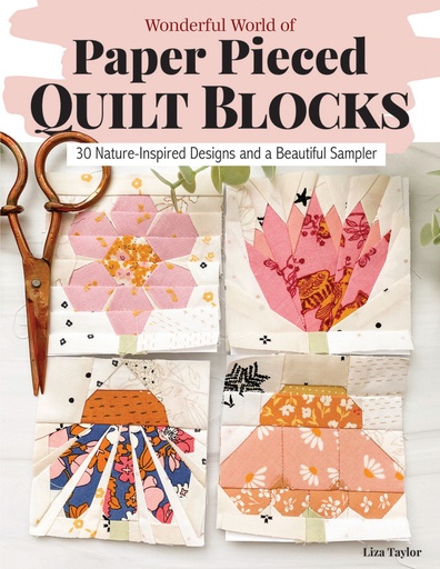 [L0628W] Wonderful World of Paper Pieced Quilt Blocks